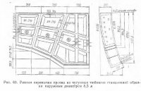 Трехсводчатые станции пилонного типа с обделкой из чугунных тюбингов