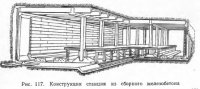 Промежуточные станции, сооружаемые открытым способом