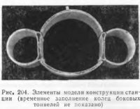Изучение статической работы конструкций станций метрополитена методом моделирования