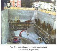 Котлованный способ строительства подземных сооружений