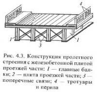 Конструкция и особенности работы главных балок, проезжей части, связей