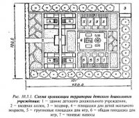 Организация территории детского дошкольного учреждения Организация территории детского дошкольного учреждения