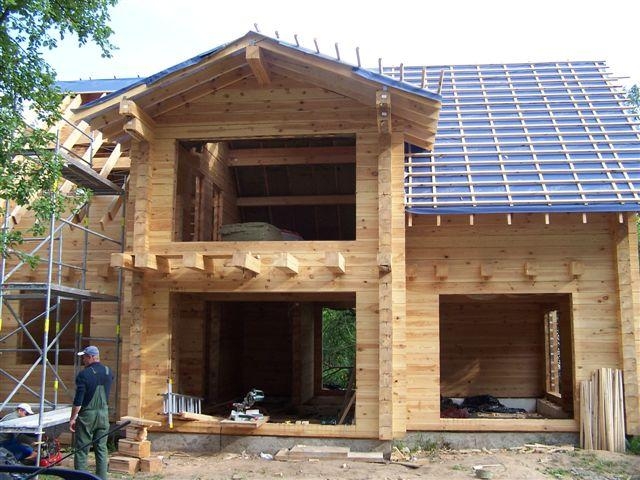 Проектирование домов из клееного бруса