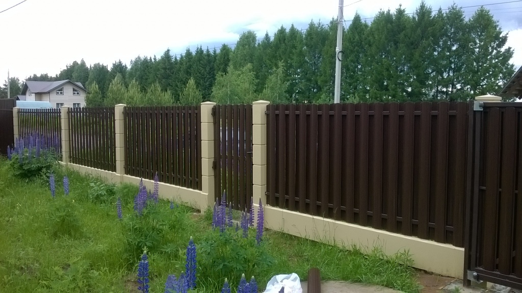 Виды заборов